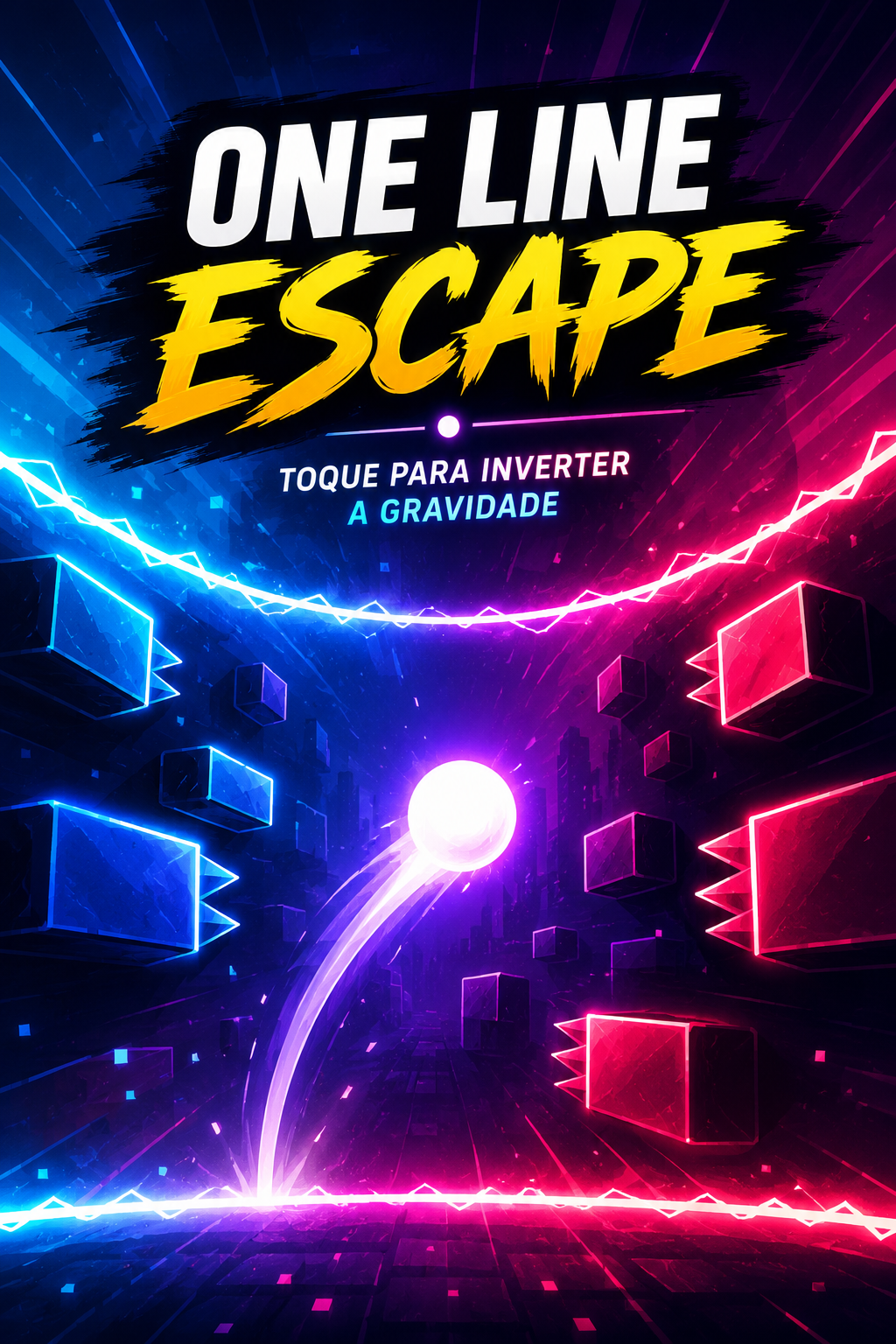 One Line Escape Banner